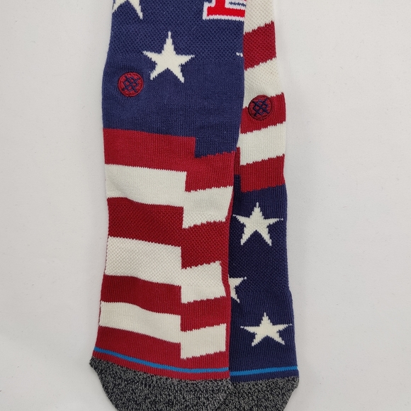 NWT Stance x MLB St Louis Cardinals BRIGADE STL 2 Crew Socks size L 9-13 - Picture 10 of 11